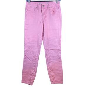 Seven7 Womens Jeans Pink Denim Skinny Ankle Cotton Blend Stretch 4